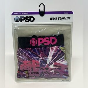 PSD Yu-Gi-Oh Mai Valentine Women’s Boyshort Underwear Sz Small & X-Large